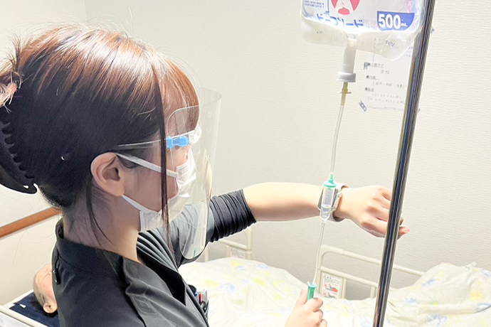 24時間見守り体制と充実の医療サポート